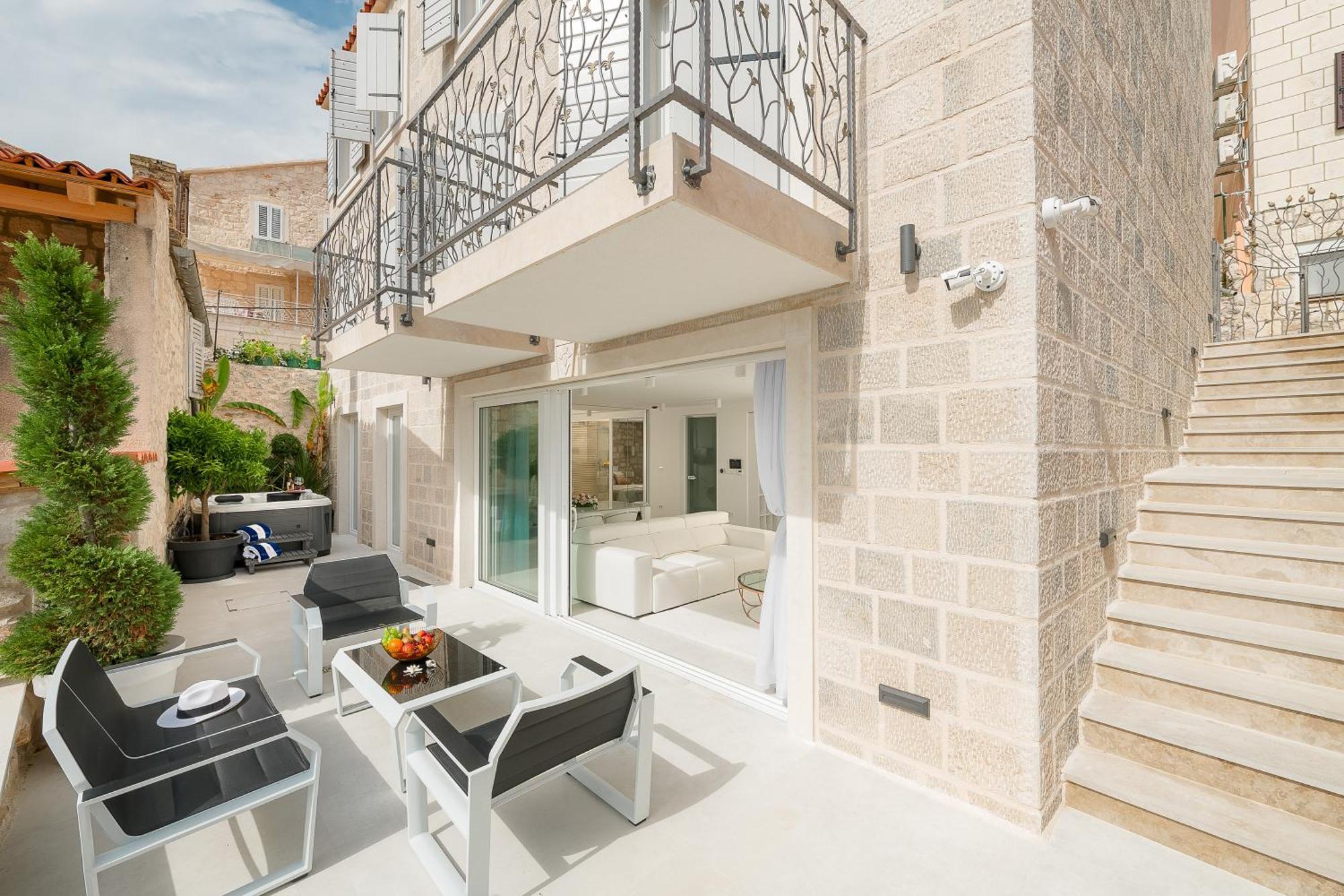 Villa Marina Hvar Hvar Town Bagian luar foto